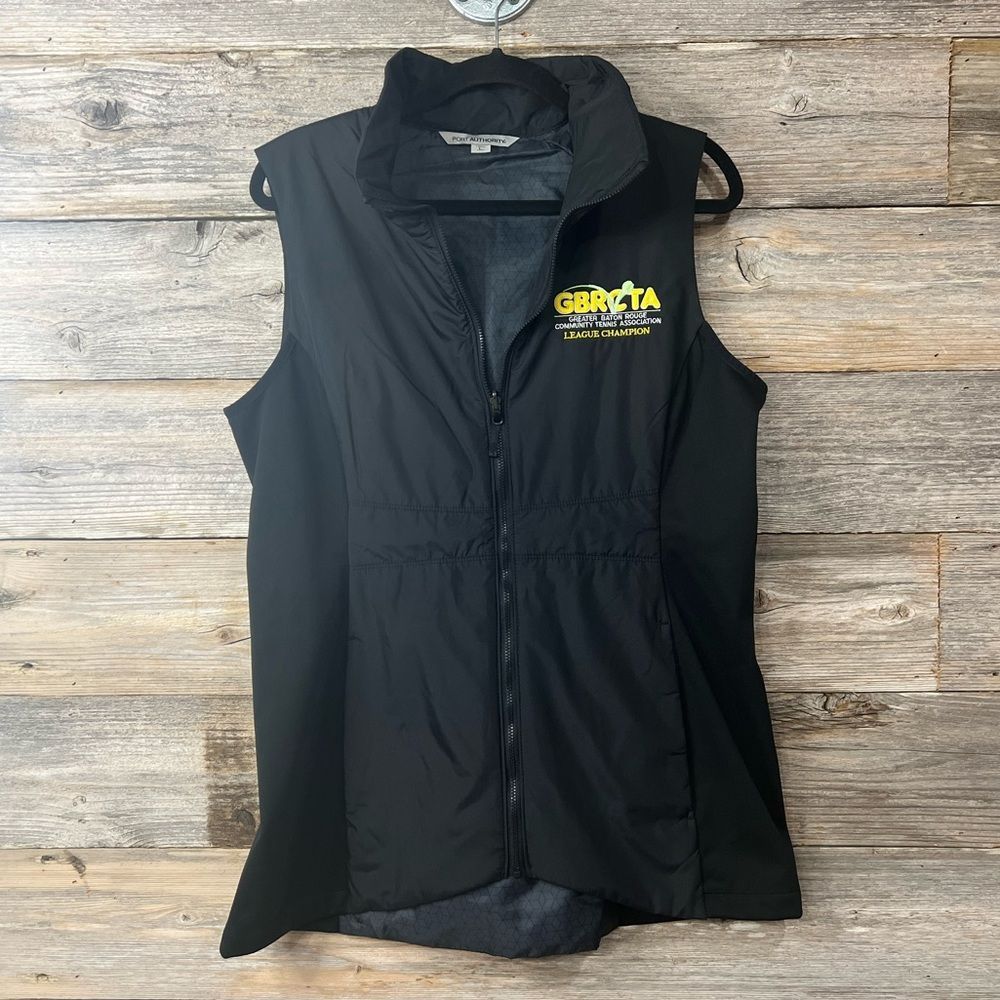GBRCTA League Champion Zip Up Puffer Vest Front Pockets Large 💗